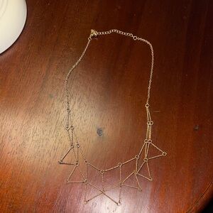 Chic Gold Geometric Necklace